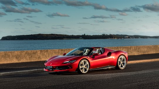 The Ferrari 296 GTS is priced at $688,000, which is still cheaper than the cost of aged care.