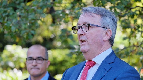 Health Minister Martin Foley.