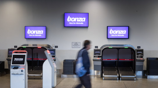 All flights operated by budget carrier Bonza were cancelled.