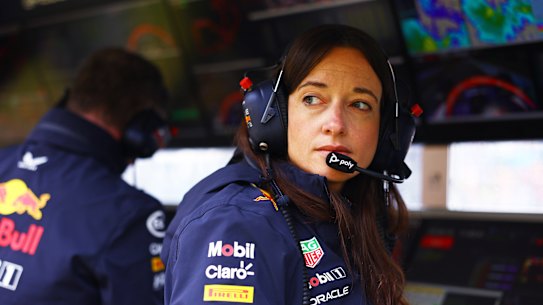 Red Bull strategist Hannah Schmitz