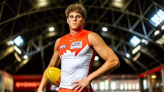New Swans recruit Charlie Curnow.