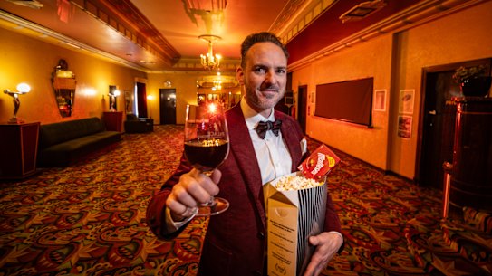 Palace Cinemas CEO Benjamin Zeccola.