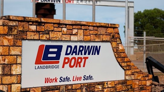 O governo diz que quer o porto de Darwin de volta às mãos australianas.