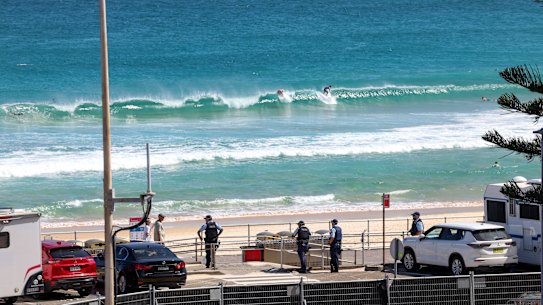 The crime scene around Bondi Beach has been partially opened to the public.