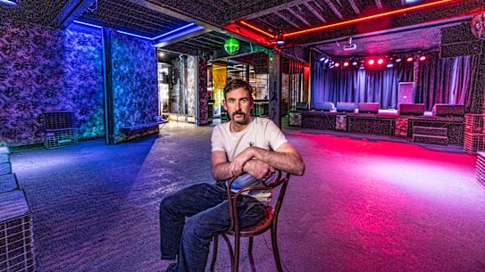 Nick Murnane - gig booker at the Evelyn Hotel