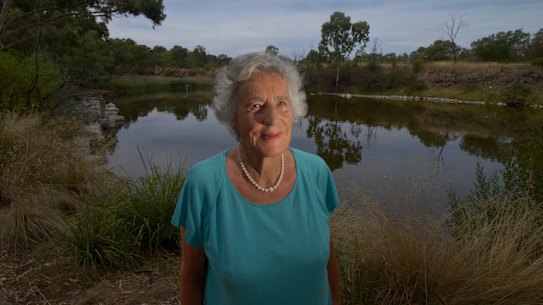 Urban oasis: Sue Course receives an OAM for her work creating  Darebin Parklands.