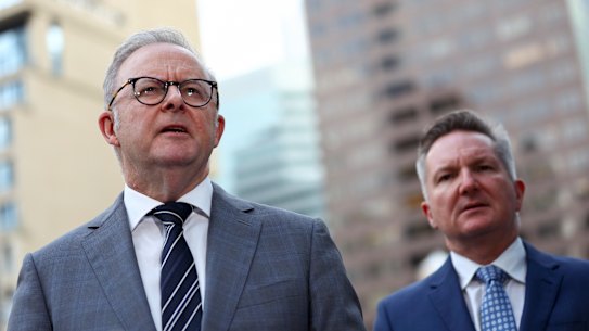 Prime Minister Anthony Albanese and Climate Change Minister Chris Bowen.