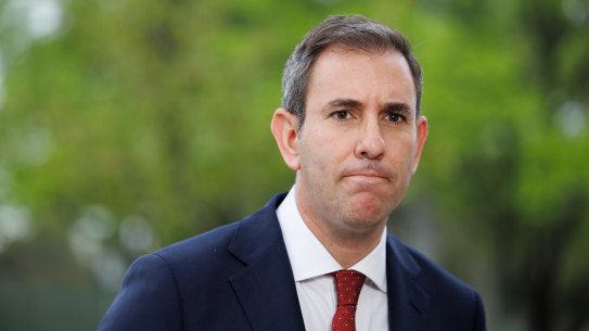 Treasurer Dr Jim Chalmers.