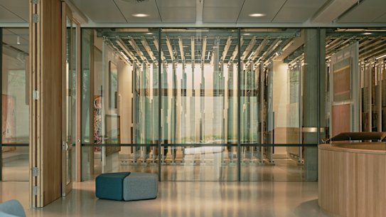 Kerstin Thompson Architects designed the Eva and Marc Besen Centre for the couple’s extensive art collection.