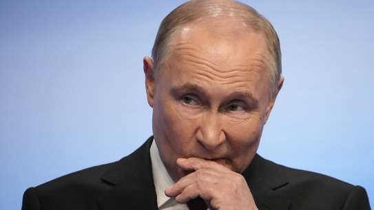Influential but also more desperate: Russian President Vladimir Putin.