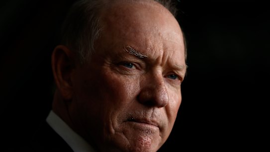 Essendon president David Barham was impressed with Andrew Thorburn’s background and knowledge of the AFL industry.