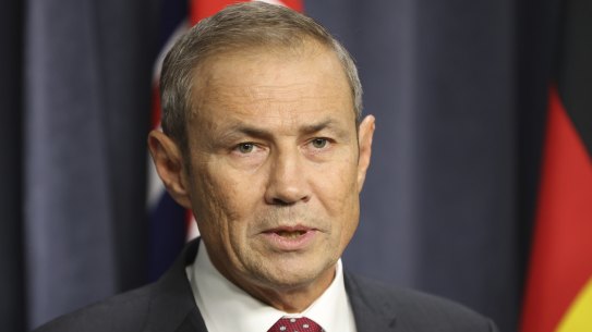 WA Premier Roger Cook.