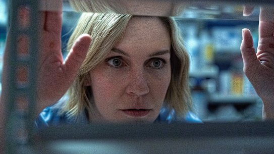 Rhea Seehorn in Pluribus.