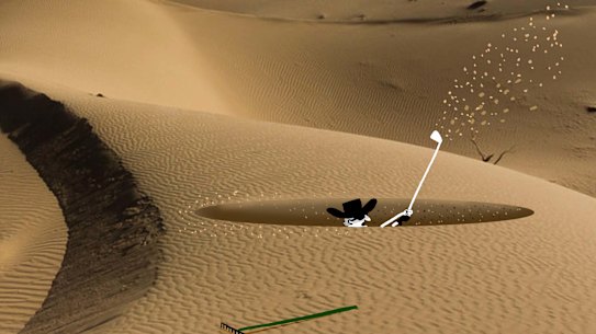 Greg Norman has dug himself into a huge hole.