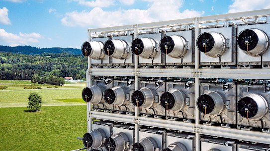 Climeworks’ Orca direct air capture project in Iceland can capture 4000 tonnes of carbon dioxide per year.