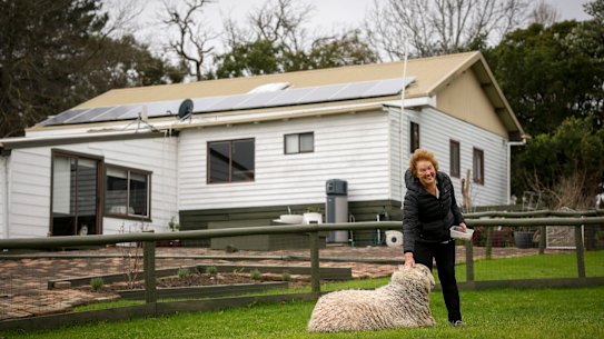 Ros Hill has lived in her South Belgrave home for almost four decades.
