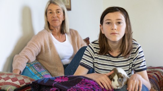 Lynne Donnelly, left, and Lulu.