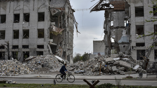 Ukrainian cities have suffered as an ammunition shortage compromised the effectiveness of the nation’s air defence systems.