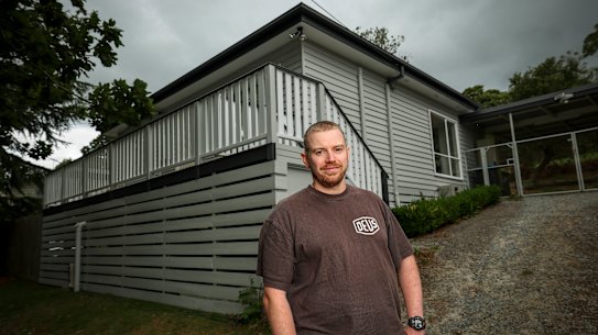 Tom Edney and his partner secured their new home after months of watching auctions fly past their price guides.