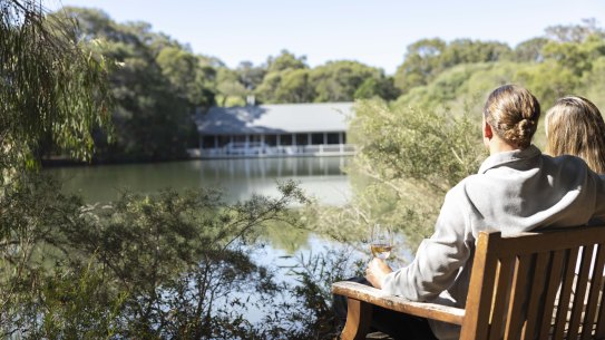 Broadbrush column. Cape Lodge-lake and restaurant. Picture: Supplied