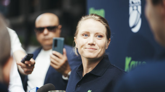 Australian women’s captain Alyssa Healy.