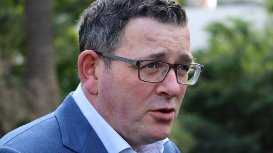 Victorian Premier Daniel Andrews made the shock announcement on Tuesday morning. 