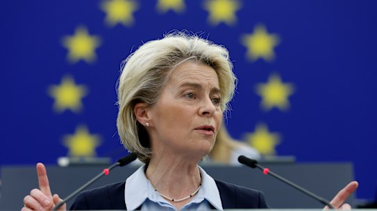 European Commission President Ursula von der Leyen has arrived in Australia to strike a new free trade pact. 