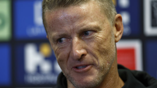 Damian Hardwick speaks ahead of Richmond’s Anzac Eve match against Melbourne.