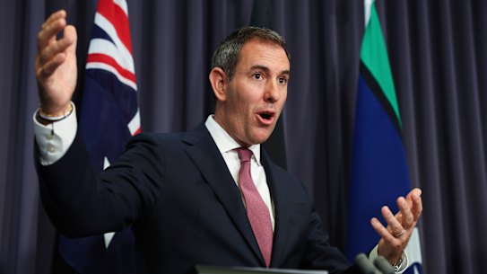 Treasurer Jim Chalmers 