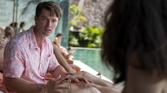 Saxon (Patrick Schwarzenegger) had a night to remember (or not...).