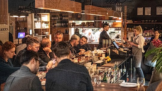 Lily McGrath is a chef at MoVida restaurant in Melbourne’s CBD.