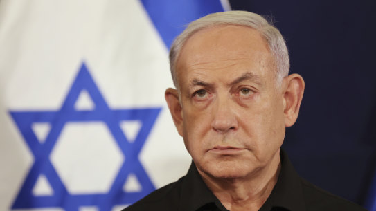 Not happy: Israeli Prime Minister Benjamin Netanyahu.