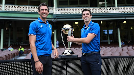 Mitchell Starc and Pat Cummins.
