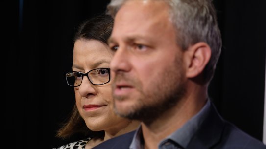 Victorian Health Minister Jenny Mikakos  and Achief health officer Brett Sutton give an update on the coronavirus.