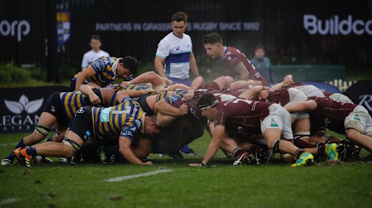 Sydney University and University Queensland squared off against each other on Saturday. 