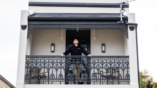 Niko Fotopoulos transformed a once-derelict Petersham home.