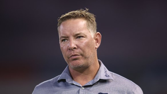 Knights coach Adam O’Brien.