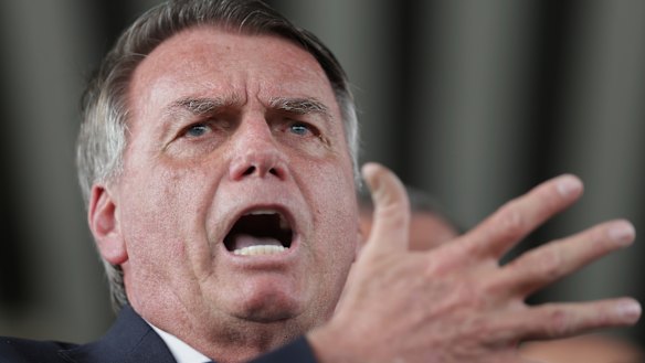 Former president Jair Bolsonaro.