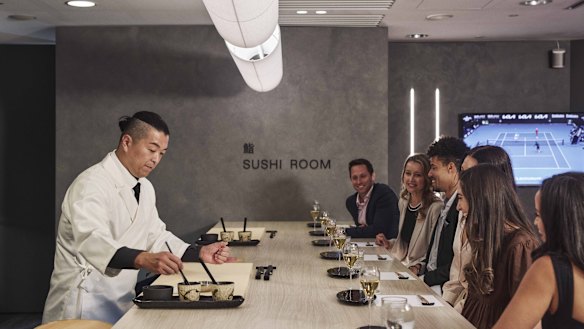 To the court, discover an intimate omakence experience expert by the Chef Shimpei Raikins.