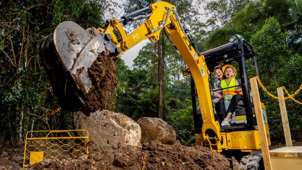 Kids driving diggers? Australia’s newest theme park is mind-blowing