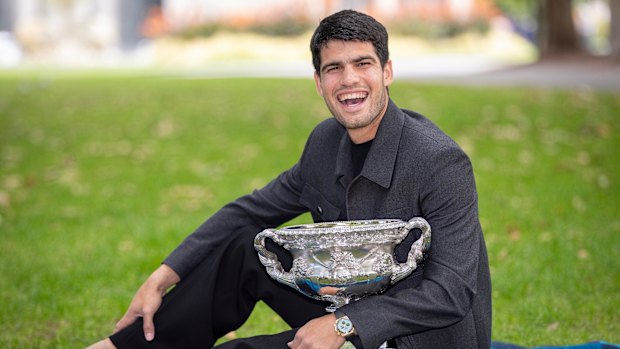 He has an Eiffel Tower tattoo and a strawberry, so what ink will Alcaraz get to mark his Melbourne milestone?