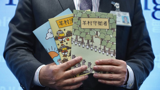 Five jailed in Hong Kong for conspiracy to ‘brainwash’ children with cartoons