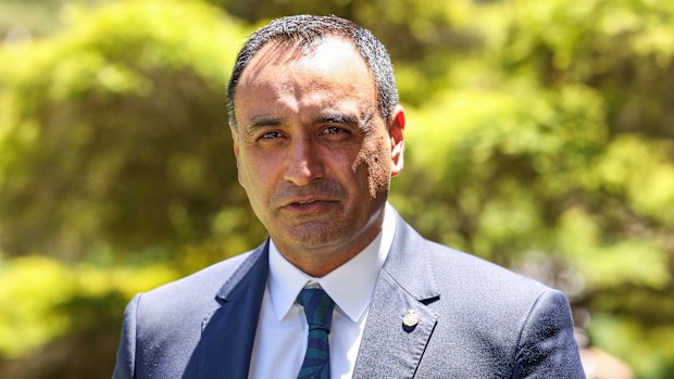 Gurmesh Singh, the leader of the NSW Nationals.