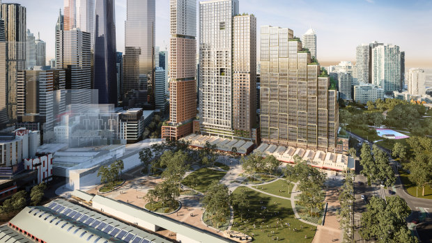 Trio of high-rise towers for $1.7 billion Queen Victoria Market redevelopment