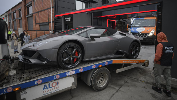 Authorities investigating Andrew Tate seize luxury cars worth millions of dollars