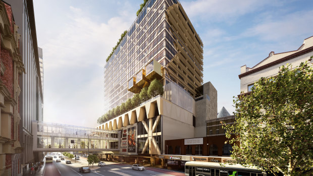 Australia’s tallest timber building to top-up Melbourne Central
