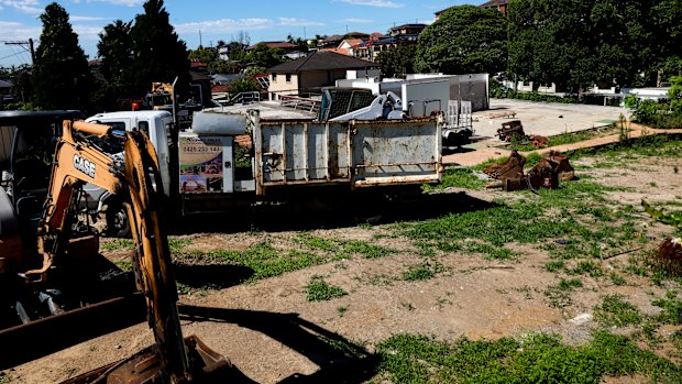 The unfinished site at 88-92 Botany Street in Carlton has been at a standstill for years.
