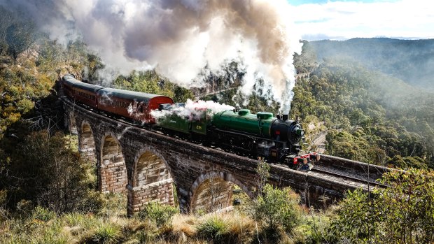 The Blue Mountains’ historic train is steaming again