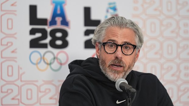 Chairman of the 2028 Los Angeles Olympics Casey Wasserman.