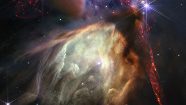 Travel into Earth’s closest cloud complex with 50 newly born stars